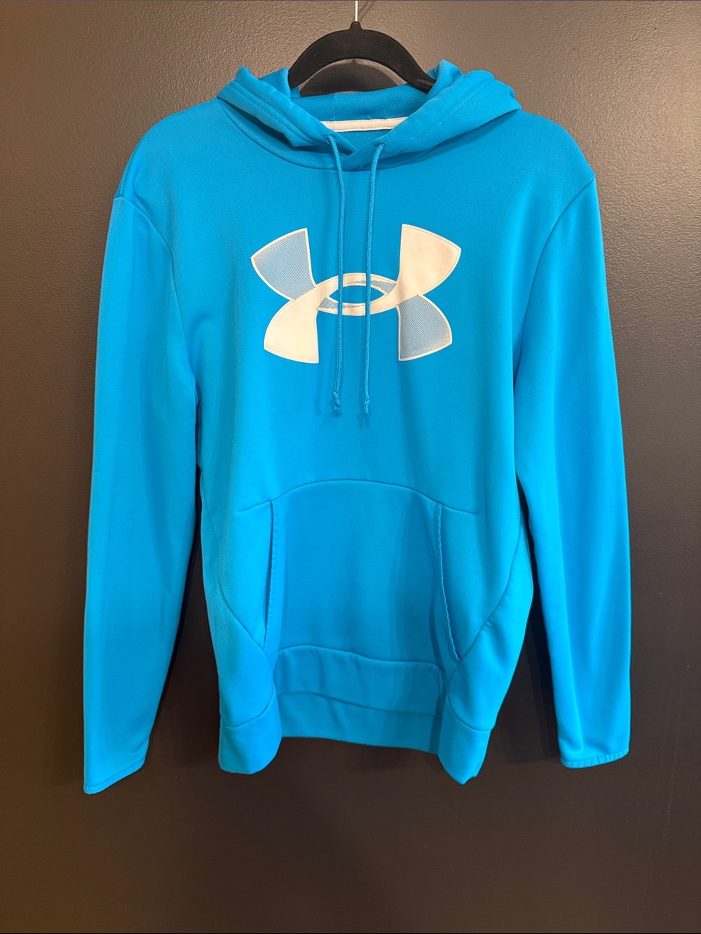 Under Armour Men's Bright Turquoise Pullover Hoodie